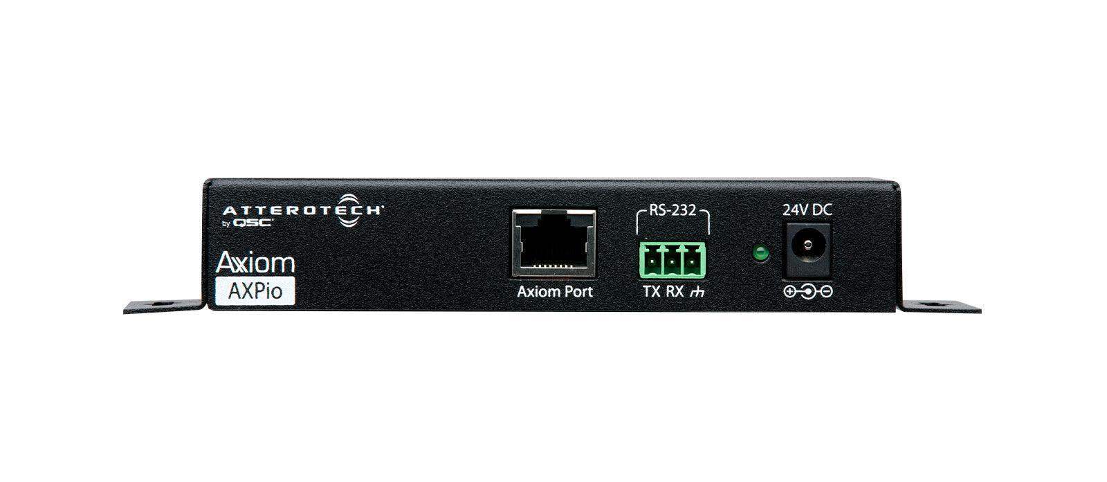 QSC Attero Tech AXPIO 2 Channel Axiom Bus Analog Input and Output Audio Expander (for use with Axiom Wall Plates)