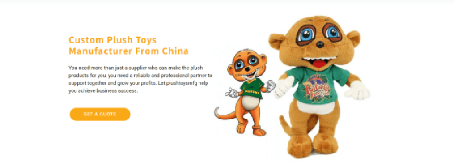 Plush Toy MFG website