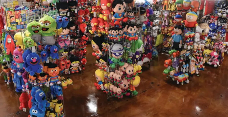 5 Best Custom Plush Makers in China - Plush toys shelf