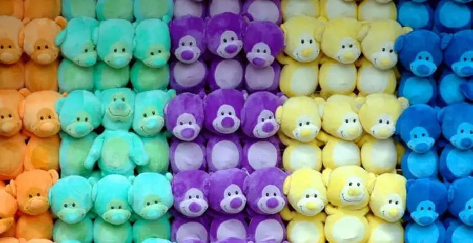 8 Reasons Why Adults Should Own Stuffed Toys- Love plush toy- Various color plush toys