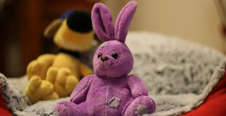 Best Mothers Day Gift Ideas for 2024 Custom Stuffed Animals- Purple Rabbit Plush Toy