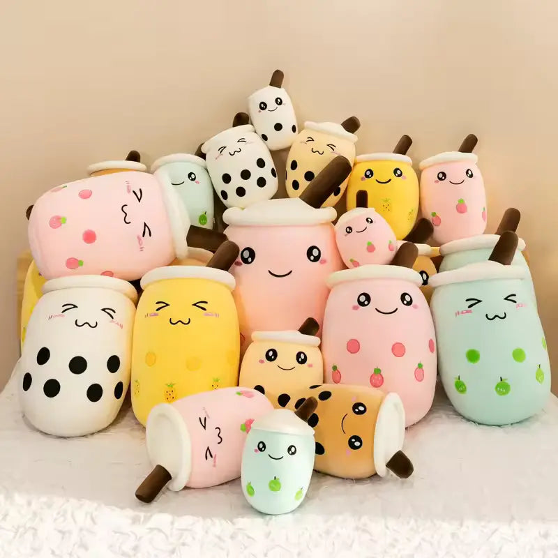 Claw Machine Bubble Tea Plush Toy Stuffed Animal