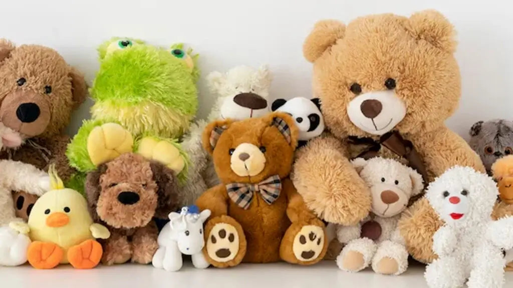 The Evolution of Stuffed Animals in 2024 Integrating Technology for Enhanced Interactivity- Five pink plush toys- stuffed animals