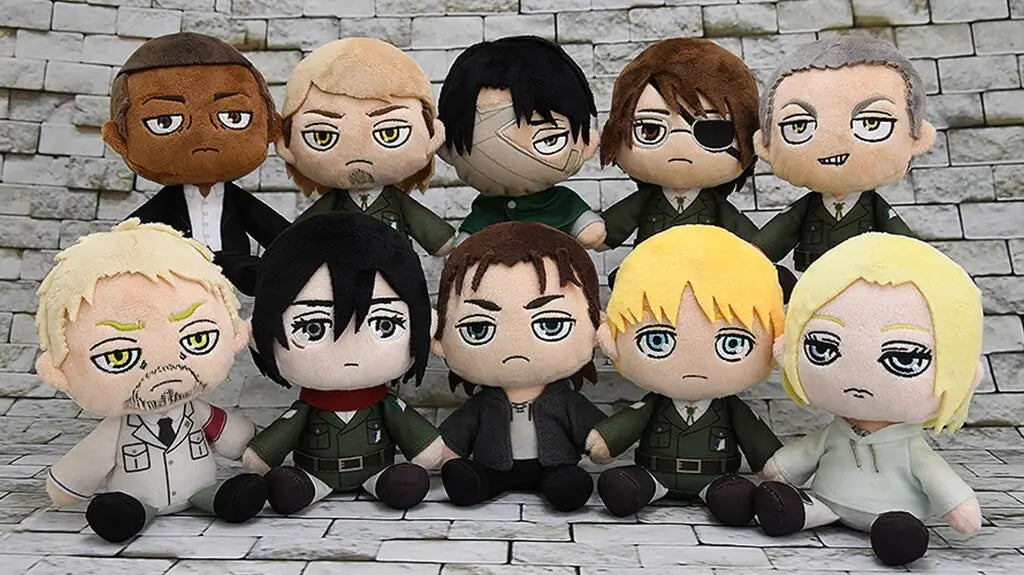 The Hottest Anime Plush Toys Of 2024- Attack on Titan plush toy