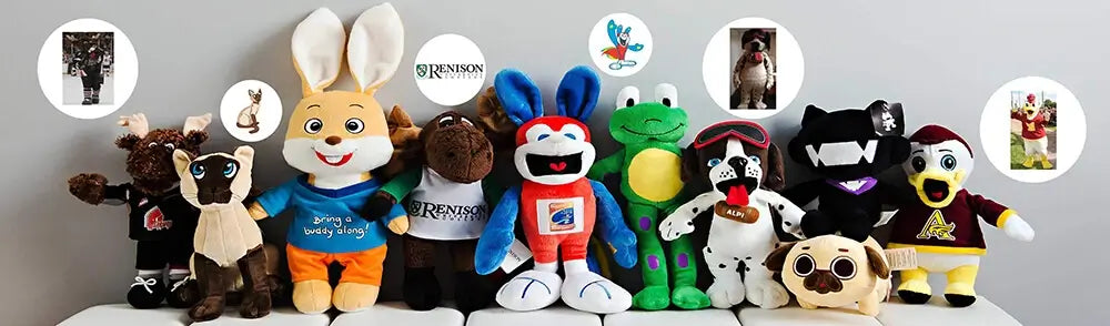 We Help With Your Custom Made Plush Toys-school mascots plush toy