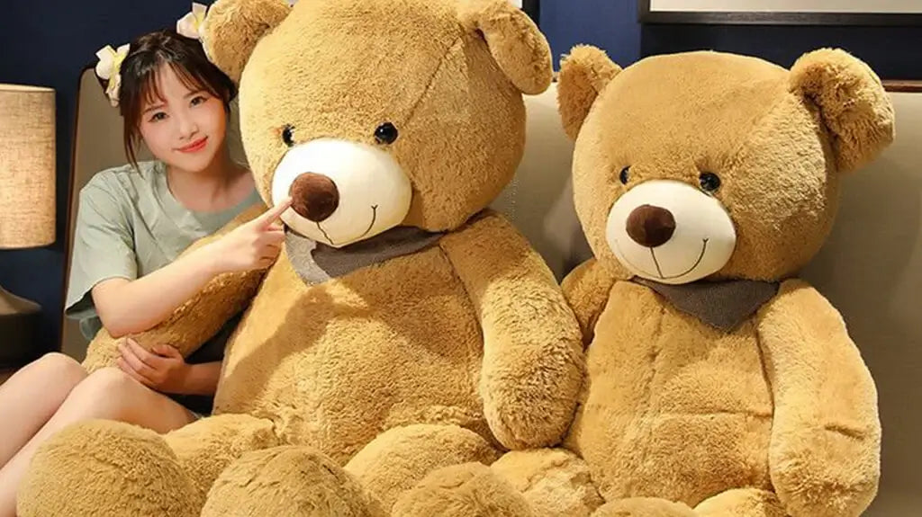 Why Buy a Life Size Teddy Bear- Two large teddy bears plush toys