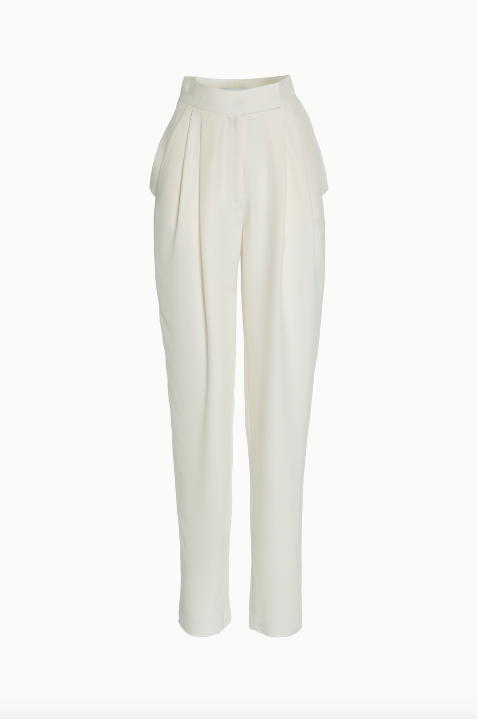 flowy trousers modest fashion kristina fidelskaya white feminine silhouette