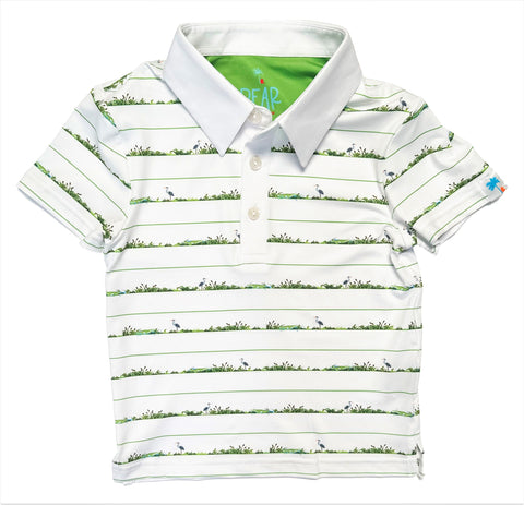 Bear the Palm Youth Golf Polo