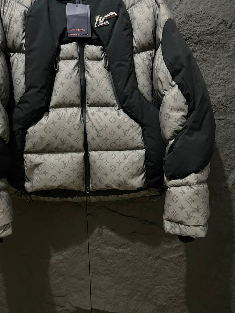 Louis Vuitton 2054 Grey Puffer Jacket