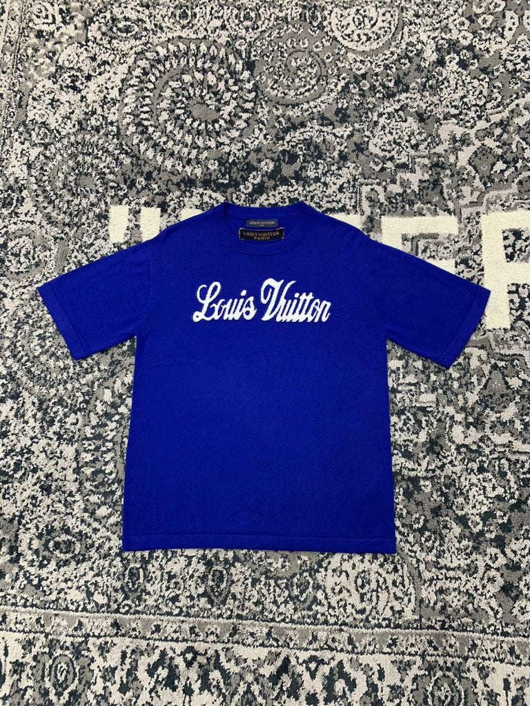 Louis Vuitton Graphic Short-sleeved Cotton Shirt