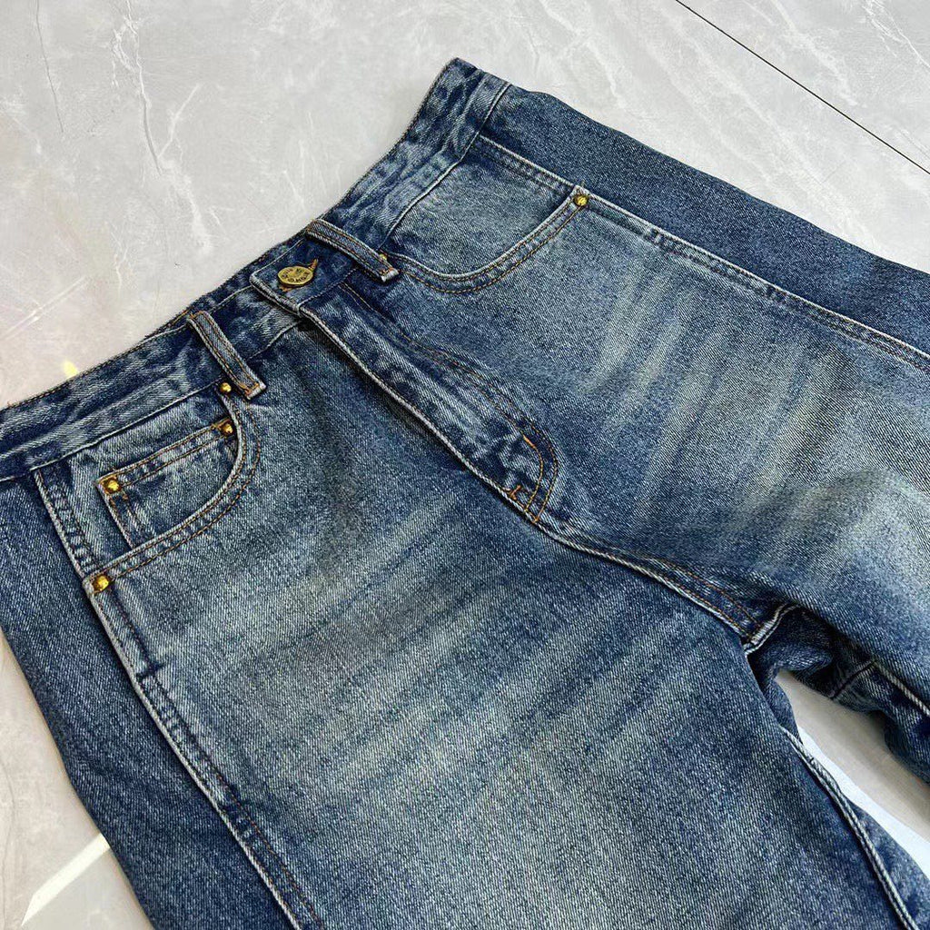 Louis Vuitton Washed Wavy Denim Pants – NYSummerShop