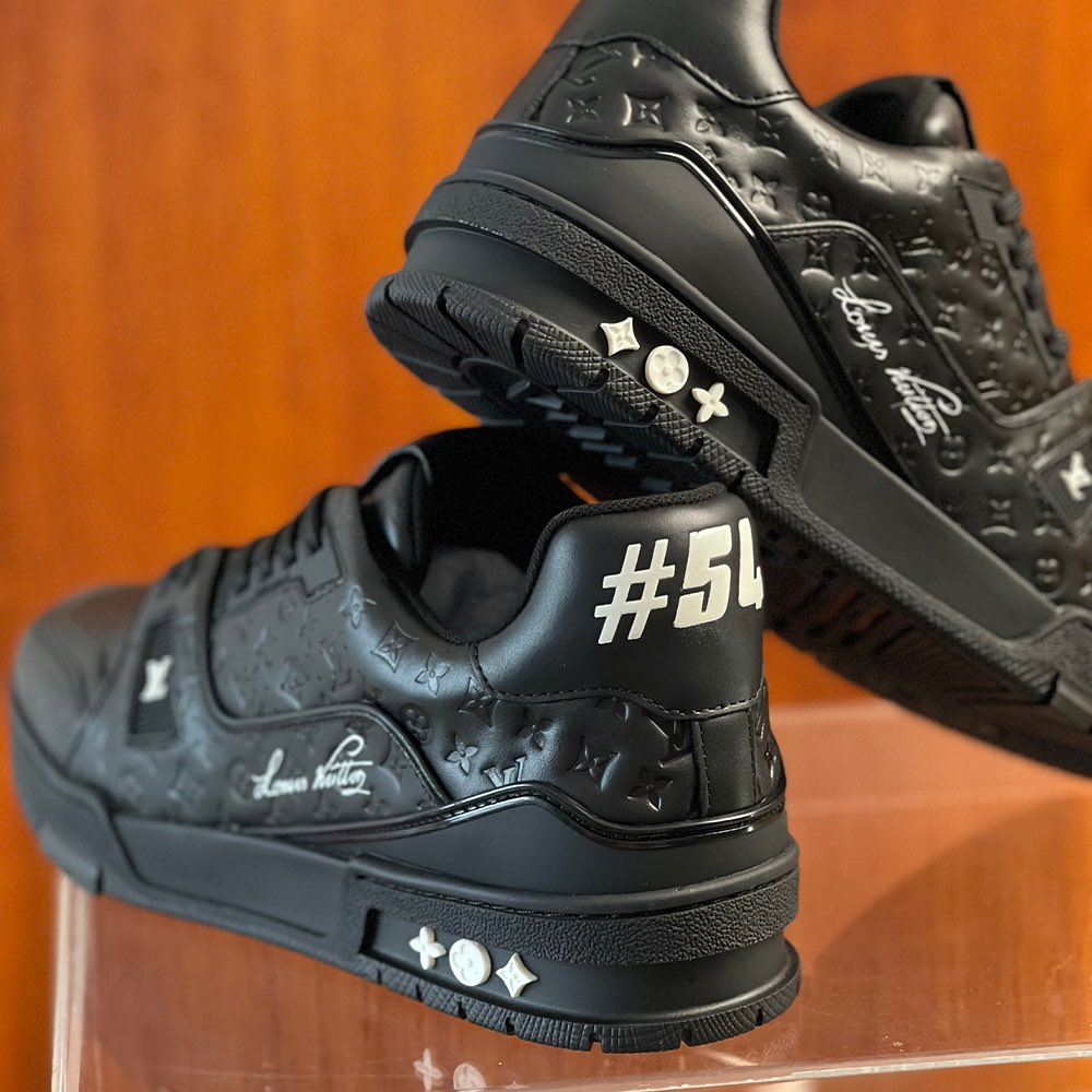 Louis Vuitton trainer black sneakers – NYSummerShop
