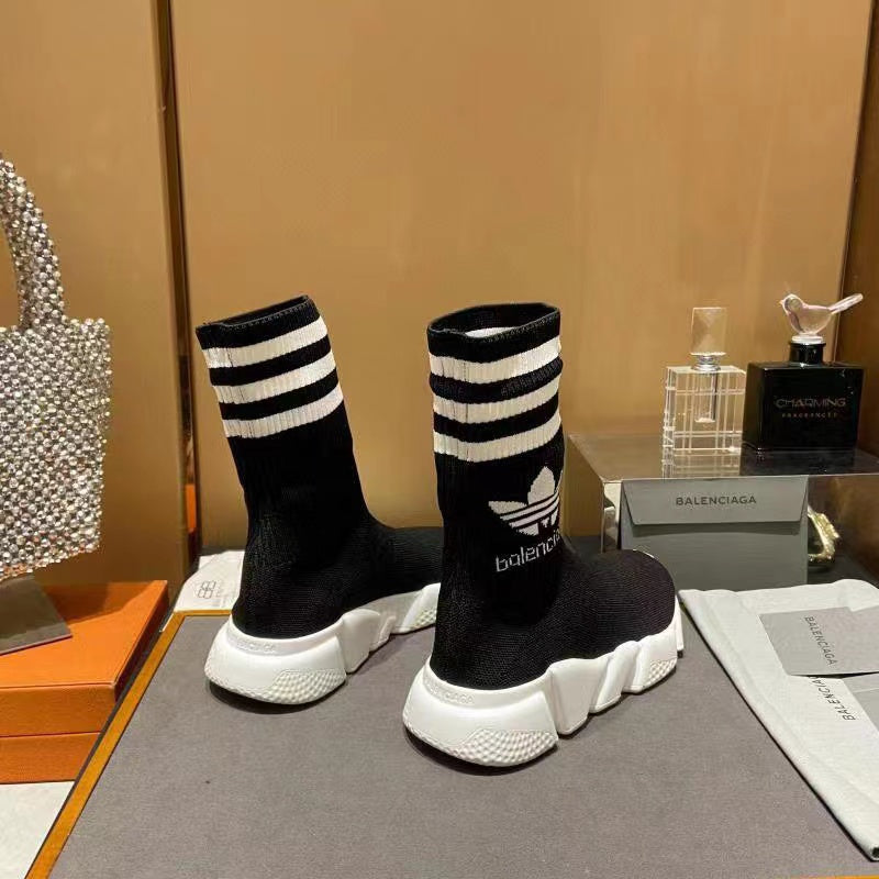 Balenciaga x Adidas Speed Sock Sneakers