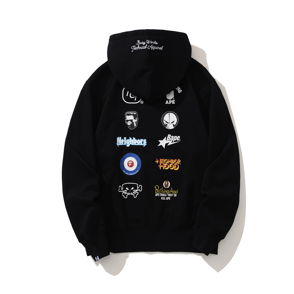 BAPE x Neighborhood Relaxed Fit Pullover Hoodie – NYSummerShop