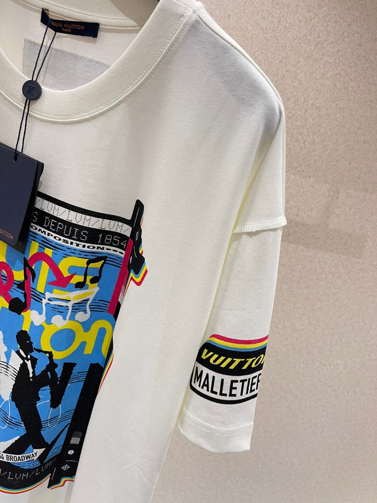 louis vuitton jazz flyers t shirt