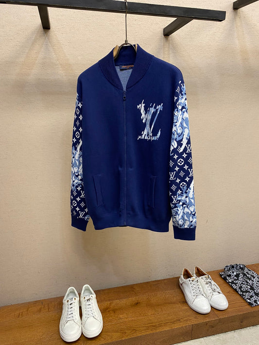 Louis Vuitton LV x YK Psychedelic Flower Embroidered Varsity Jacket –  NYSummerShop