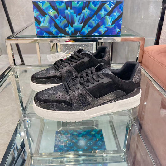 Louis Vuitton trainer black sneakers – NYSummerShop