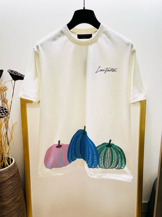 Louis Vuitton Graphic Short-Sleeved Crewneck T-shirt – NYSummerShop