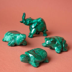 malachite, malachite turtle carving, malachite turtle, malachite elephant, malachite elephant carving, malachite frog, malachite frog carving, malachite animal, malachite animal carving, malachite properties, malachite healing properties, malachite meaning, malachite crystal, malachite stone, malachite change, malachite new beginnings, malachite stone of transformation, best crystals for new beginnings