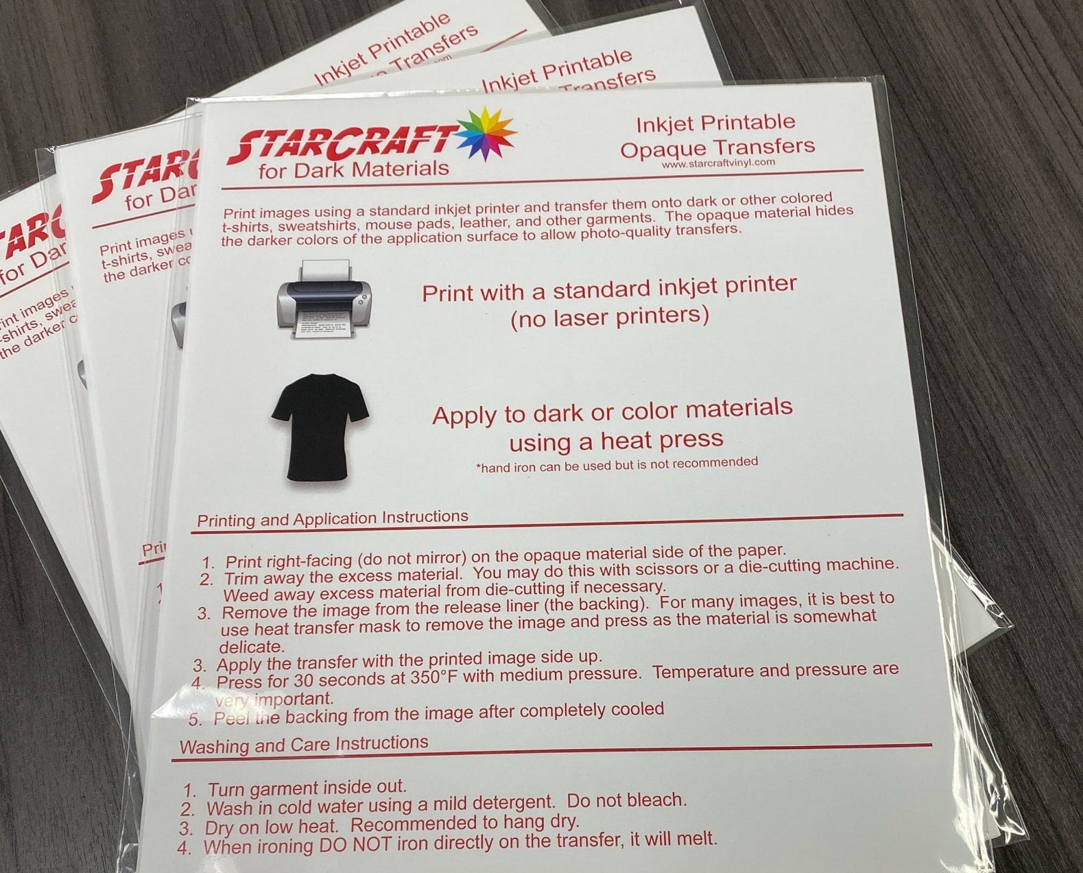 StarCraft Printable Inkjet Ironon Transfer The Vinyl Shop, LLC