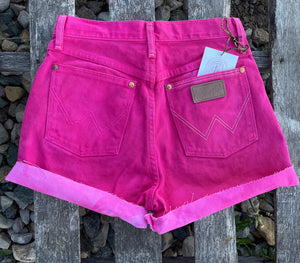 Pink Wrangler Shorts 28