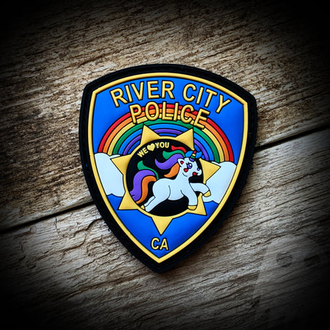 River City Police CA Patch - SWAT – GHOST PATCH