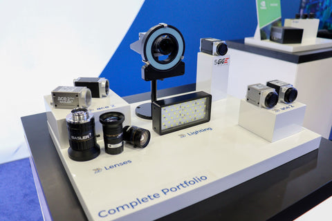Basler cameras on display