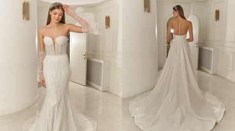 NS Sposa Transparent Wedding Dress Models