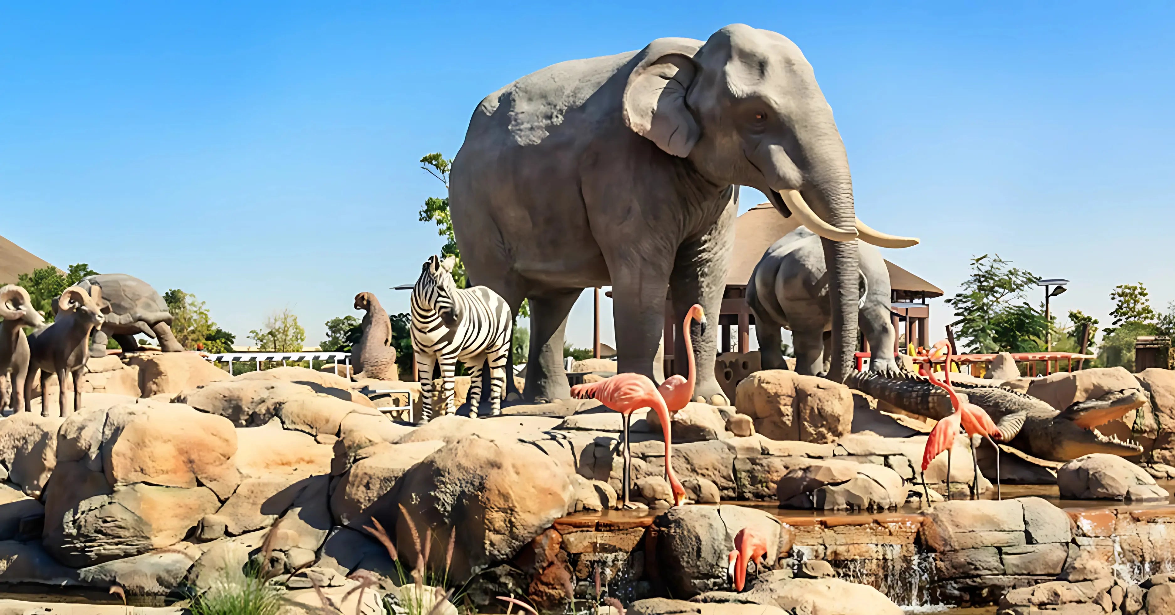 Dubai zoo in the best zoos in uae