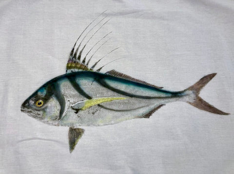 gyotaku roosterfish