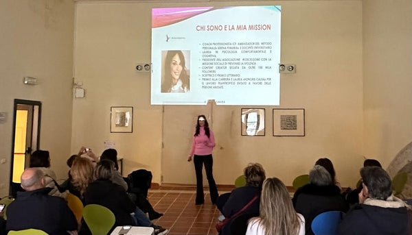 Serena Fumaria parla alla conferenza di Gubbio