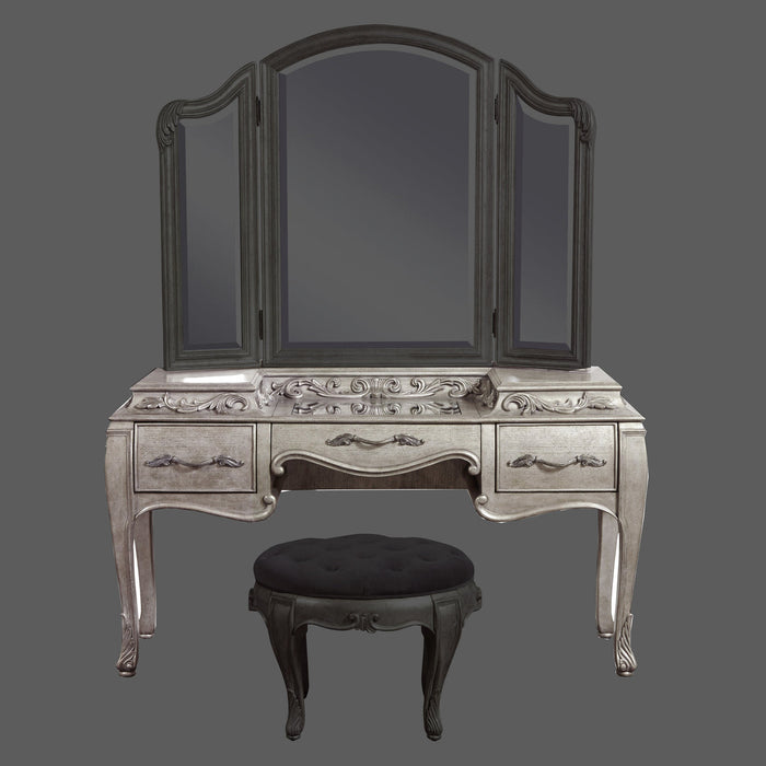 Pulaski Rhianna Vanity Drawer in Silver Patina 788134 Vanity Furniture City Furniture City (CA)l