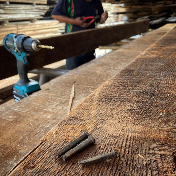 Reclaimed Wood Is More Expensive Primarily Due To The Labor Intensive Processing