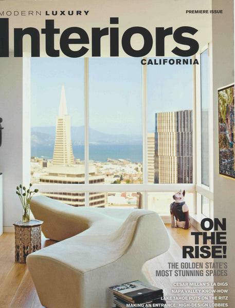 Modern Luxury Interiors California, Premiere Issue