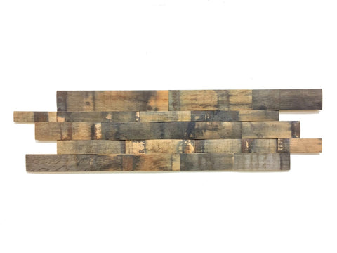 Reclaimed Wine or Whiskey Barrel Stave Wall Panels