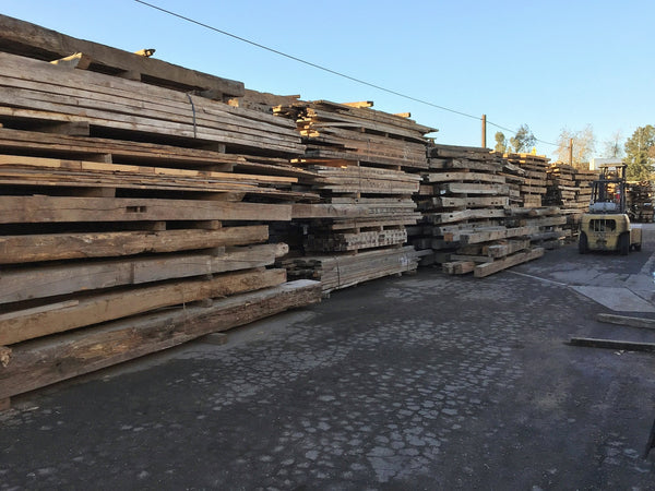 Onsite Reclaimed Wood Inventory