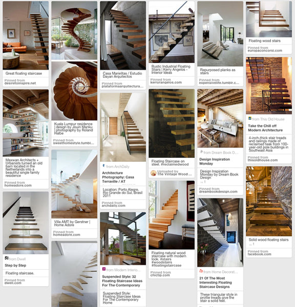 See More Reclaimed Wood Stairs on Pinterest by The Vintage Wood Floor Company