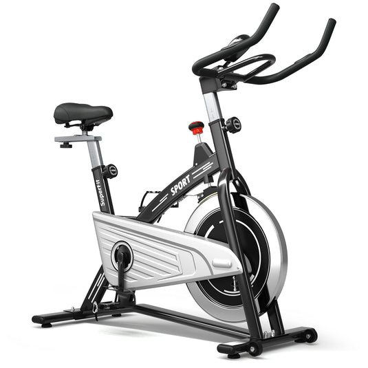 Goplus Magnetic Stationary Bike Indoor Exercise Cycling Bike