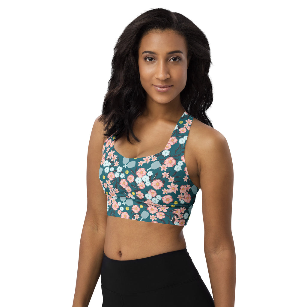 PHENOM Pickleball - High Performance Longline Sports Bra – Phenom