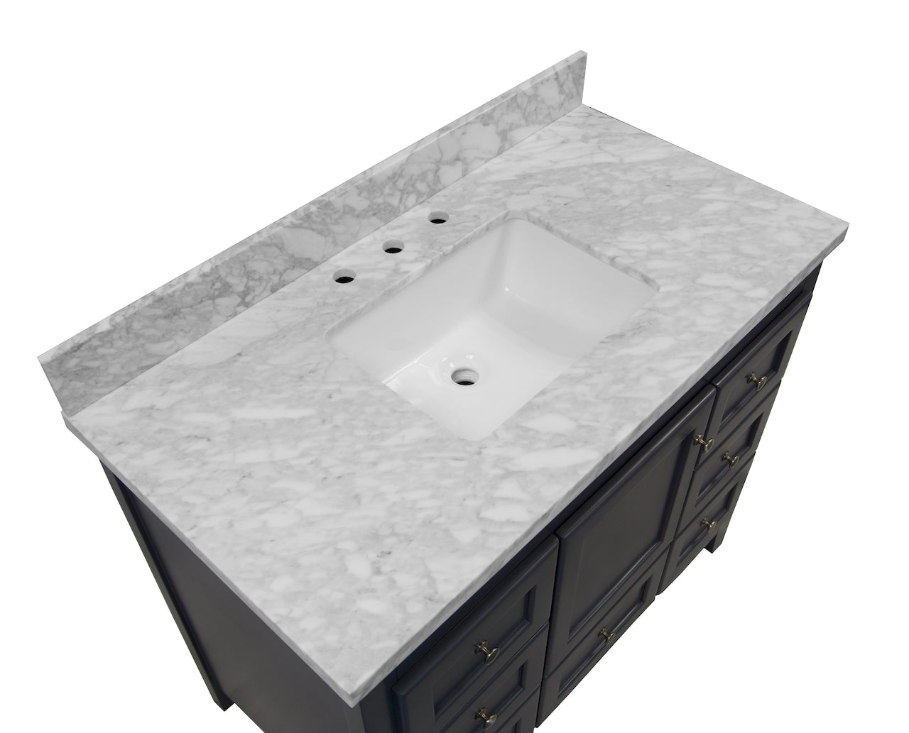 42 Bathroom Vanity With Marble Top