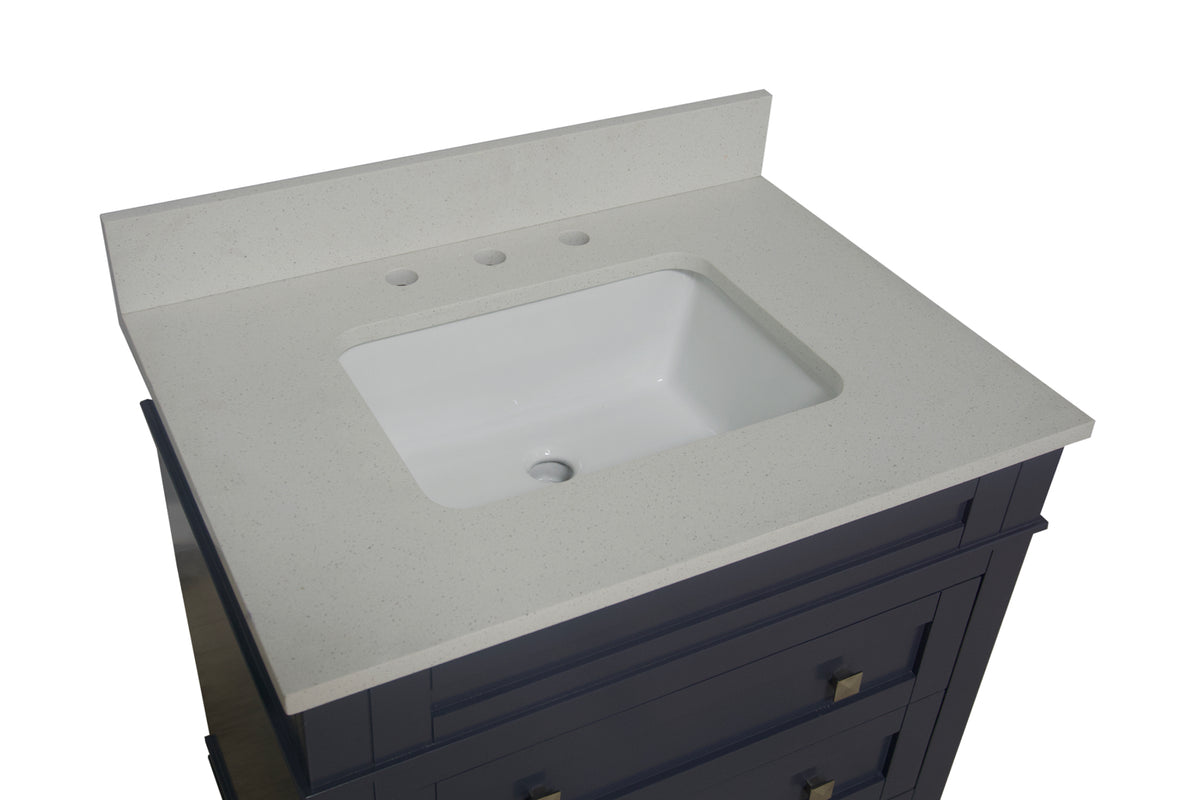 30 Gray Bathroom Vanity With Top