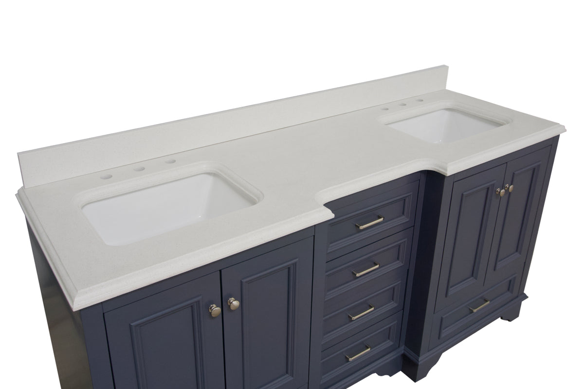 Nantucket 72 Inch Bathroom Vanity