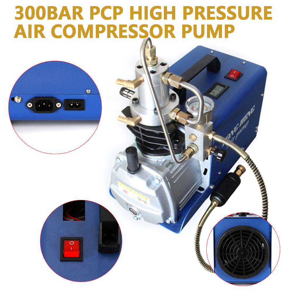 CNCEST Bomba de aire de alta presión eléctrica, compresor PCP, bomba (