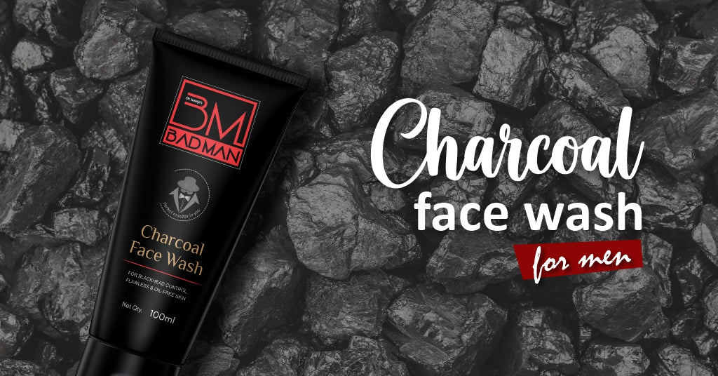 charcoal face wash for men