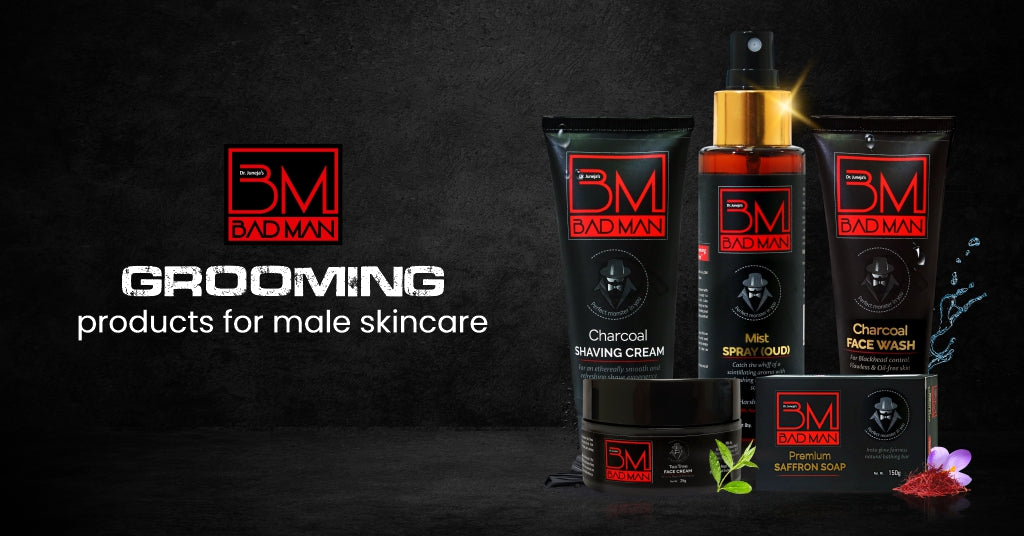 products for male skincare 