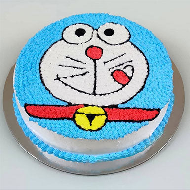 Doraemon Face cake