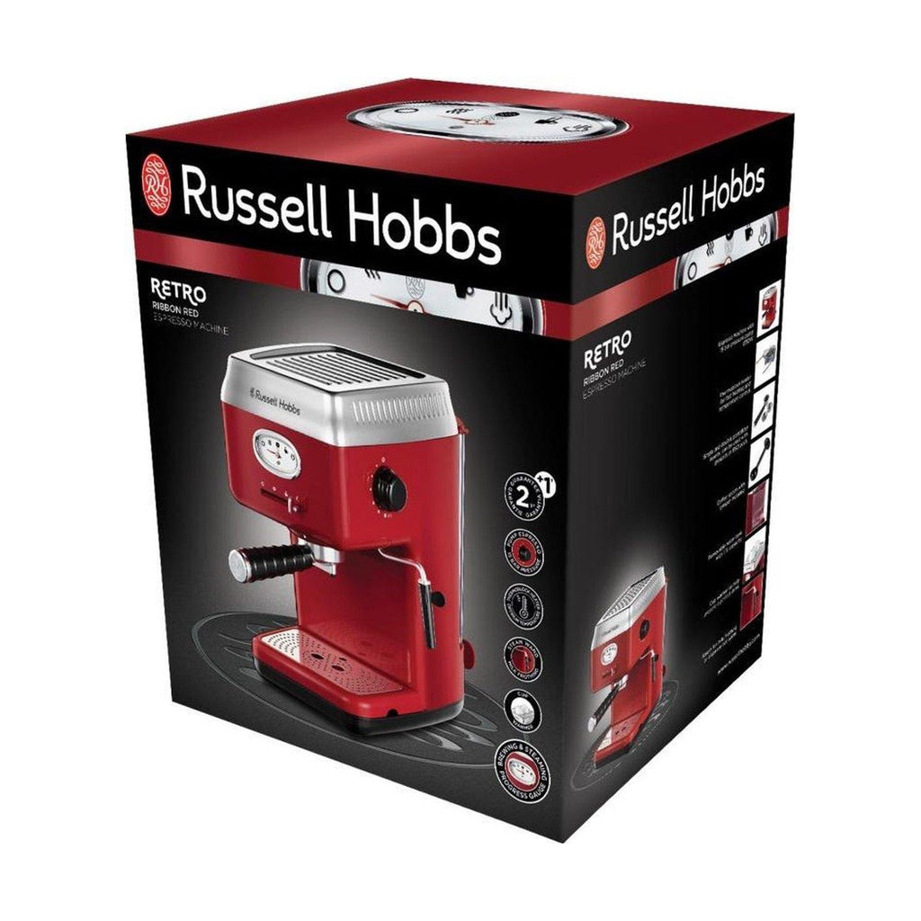 Marty Fielding ruimte Misbruik Russell Hobbs Retro Espressomachine