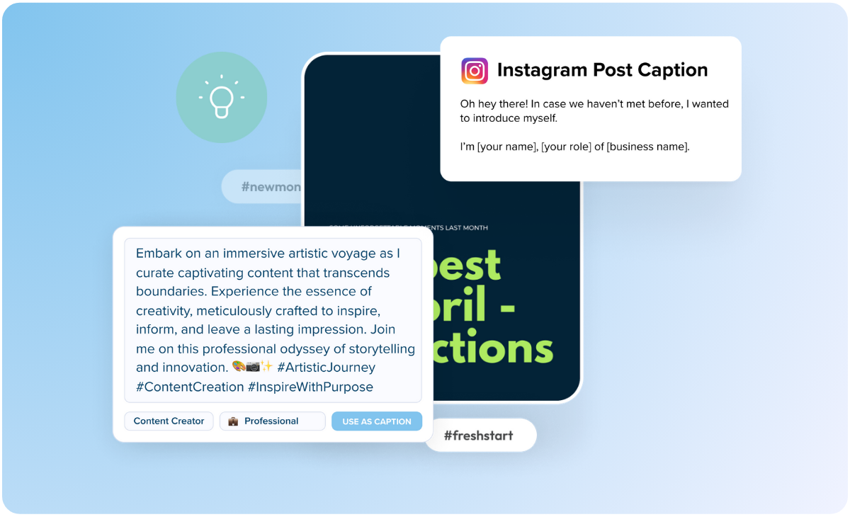 AI prompts for Instagram