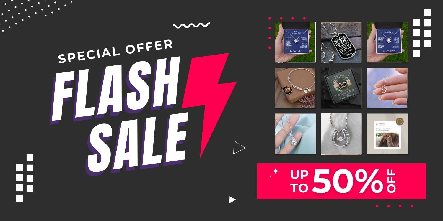 Flash Sale 50% off