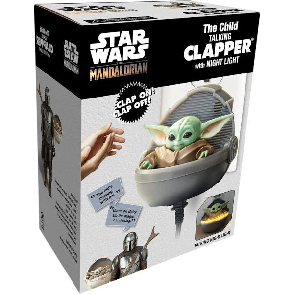 Star Wars the Mandalorian the Child Talking Clapper with Night Light –  Franklin Square Pharmacy